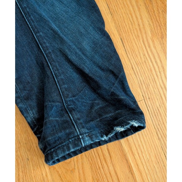 G-Star RAW Arc Zip 3D Slim Jeans Mens 30x32 Dark Denim Tapered Button Fly Pants - Picture 11 of 16